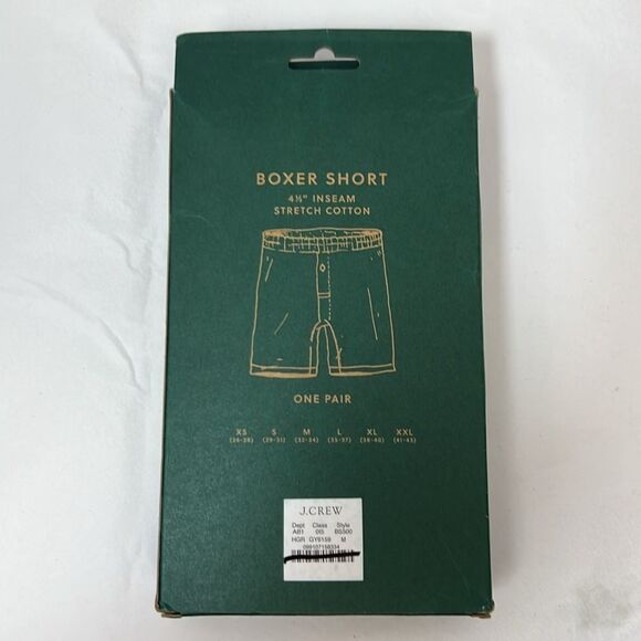 J. Crew BS500 4 1/2" Stretch knit boxers size medium Grey size M - Picture 10 of 10